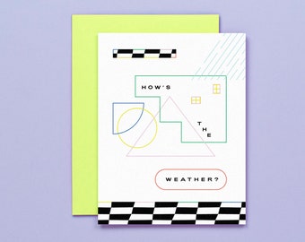 How's The Weather? Thinking of You Card