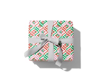 Holiday Chatter Gift Wrap • Abstract Pattern Holiday Wrapping Paper, Modern Christmas Wrapping Paper, Party Gift Wrap • by @mydarlin_bk