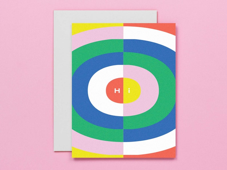 Carte de vœux Cercles dans cercles • de @mydarlin_bk image 2