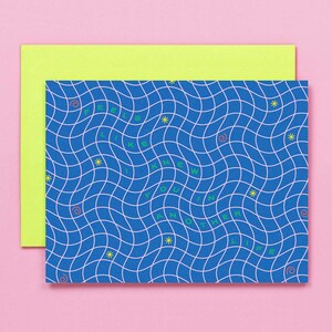 Carte d'amour ou d'amitié avec grille ondulée Another Life • par @mydarlin_bk image 2