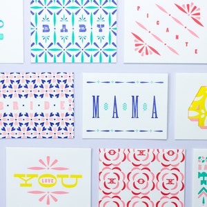 Carte typographique Picante Spicy Love • Collection de types de bois • par @mydarlin_bk image 3