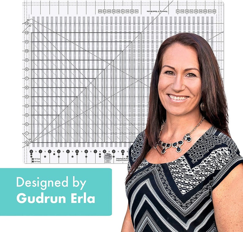 Creative Grids Stripology XL Slotted Quilting Ruler Template Etsy