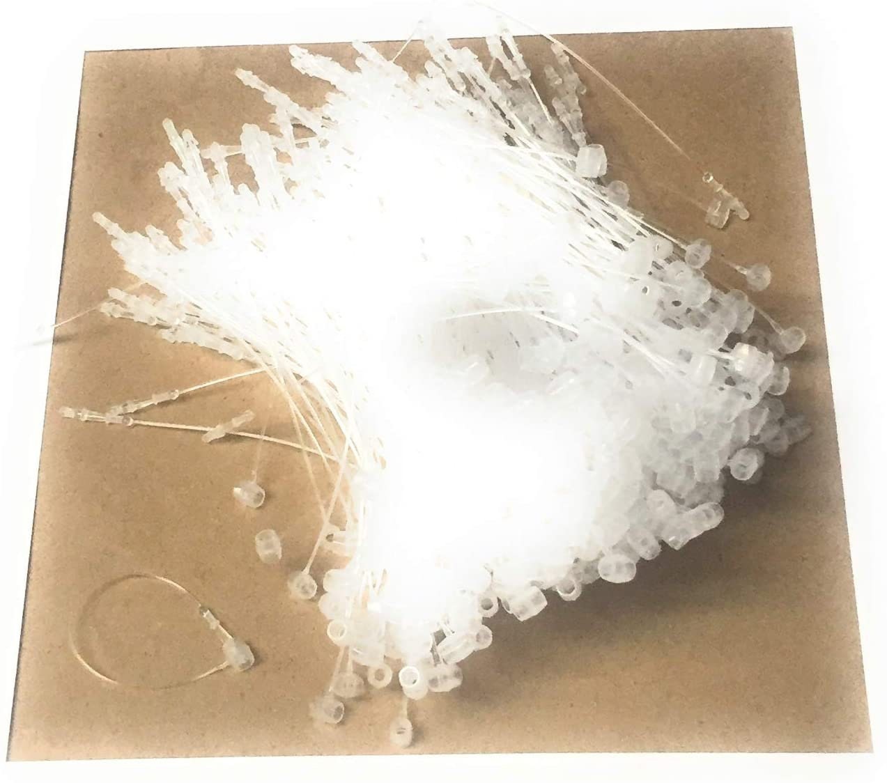 Snap Lock 3 Pin Security Loop Plastic Tag Fastener 500 Etsy