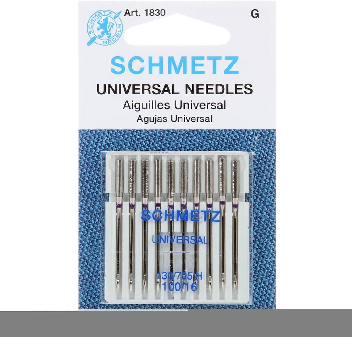 10pk schmetz 15x1 universal sewing machine needles size 100/16 Etsy