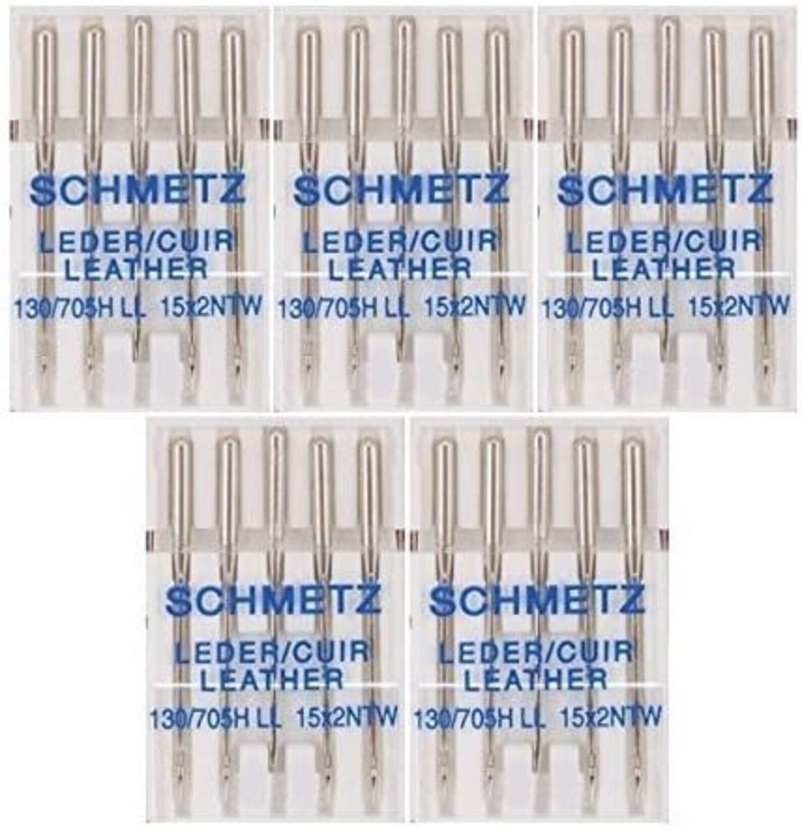 25 Schmetz Leather Sewing Machine Needles 130/705H LL 15x2NTW Etsy