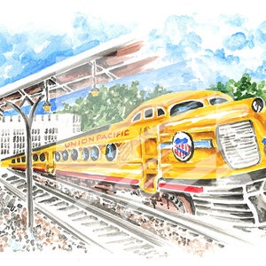 All Aboard Archival Print