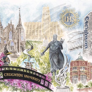 Creighton University Montage Print