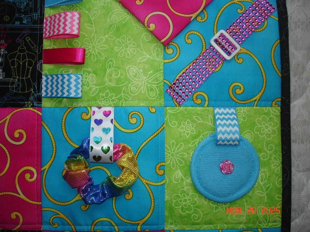Sewing Fidget Quilt: Sensory Activity Blanket for Dementia, Autism - Etsy