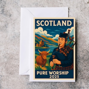 Scozia 2025 - JW Pure Worship stampabile - Testimoni di Geova - Dono del battesimo - Scuola dei pionieri -