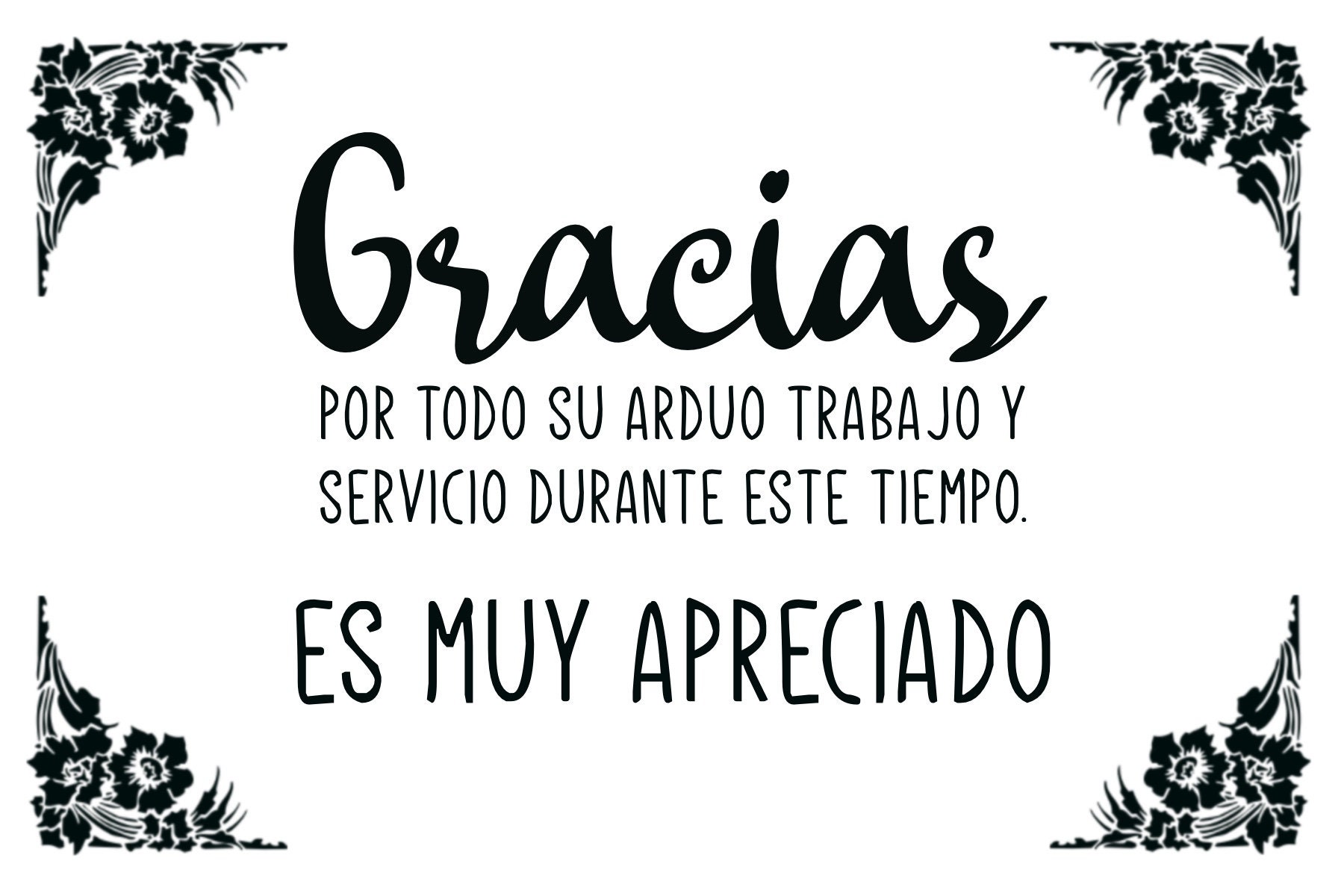 JW Espanol Thank You Printable Greeting Card Postcard Etsy