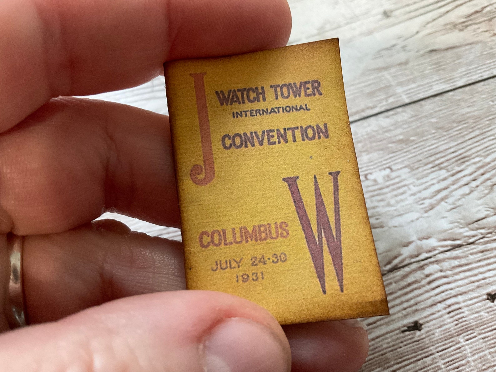 Tiny Printable Mini JW Convention Program Best Life Ever | Etsy