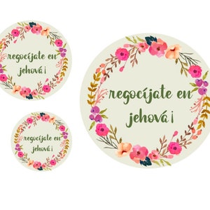 JW Rejoice in Jehovah printable stickers - assembly gift - best life ever - Jw witnesses - convention printable card making