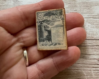 Set of  5 Tiny vintage  watchtower magazine - best life ever - jw witnesses - pioneer school - watchtower - letter writing