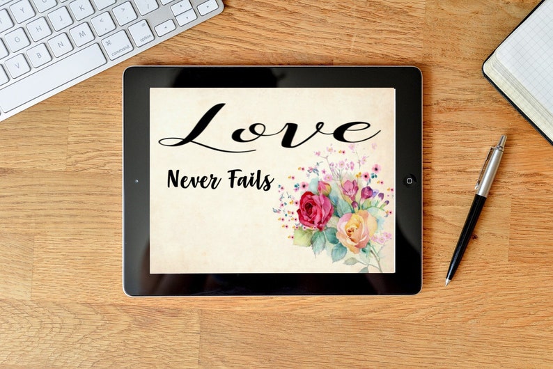 Love Never Fails Love Never Fails 2020 Love Never Fails Printable Jw Convention Printable Jw Tablet Screensaver Ipad Screensaver