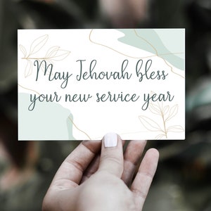JW afdrukbare nieuwe dienstjaarkaart pionier geschenk ansichtkaart - beste leven ooit - Jehovahs Getuige afdrukbaar - jw clip art - kar getuige getuige