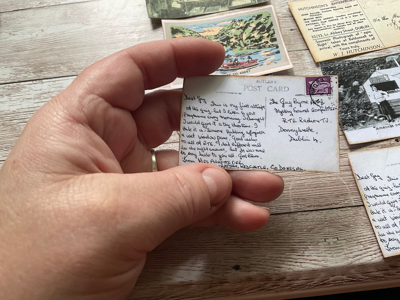 Printable Mini Vintage Irish Postcards - Ireland Ephemera - Digikit ...