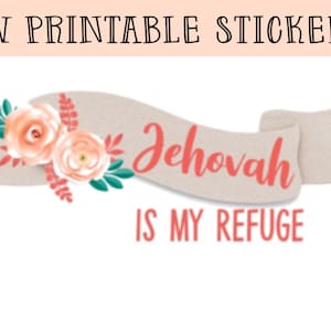 JW druckbare Aufkleber - JW Sticker - Jw Printables - Jw druckbare Aufkleber - Jw Zeugen - Jw Pionier Schule Geschenk