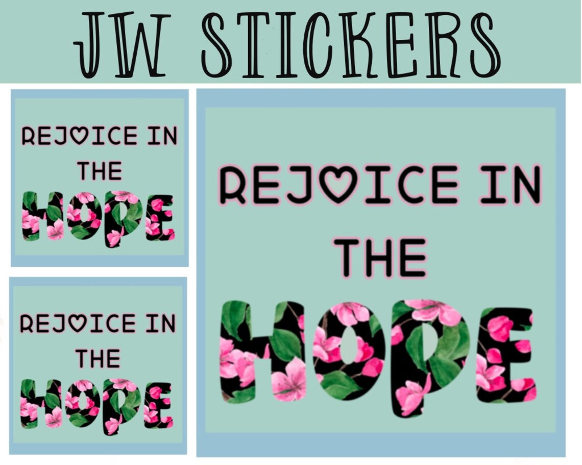 JW printable stickers jw card jw bookmark jw gift | Etsy