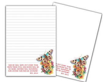 JW printable letter writing paper - butterfly notepaper  - best life ever - Jw baptism pioneer gift - zoom ministry