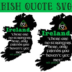 Irland Zitat SVG Karte - irische SVG - Irland schneiden Datei - irische schneiden Datei - Irland Cricut - Irland druckbare - irische druckbare