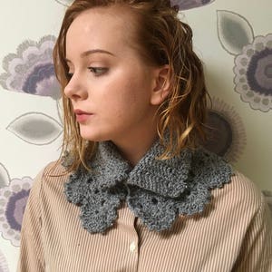 PDF Crochet collaret pattern - neckwarmer pdf pattern -  digital download crochet collar