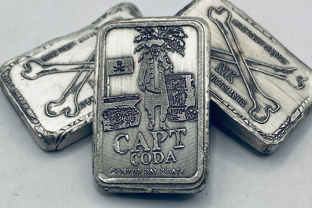 BarZ ""Ominous Omen"" 1 Oz MK BarZ ""Ominous Omen"" .999 Argento Fine - Foto 7