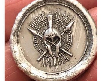 Ehre, Ruhm, Sparta! 1 Oz MK BarZ Handgegossen .999 FS