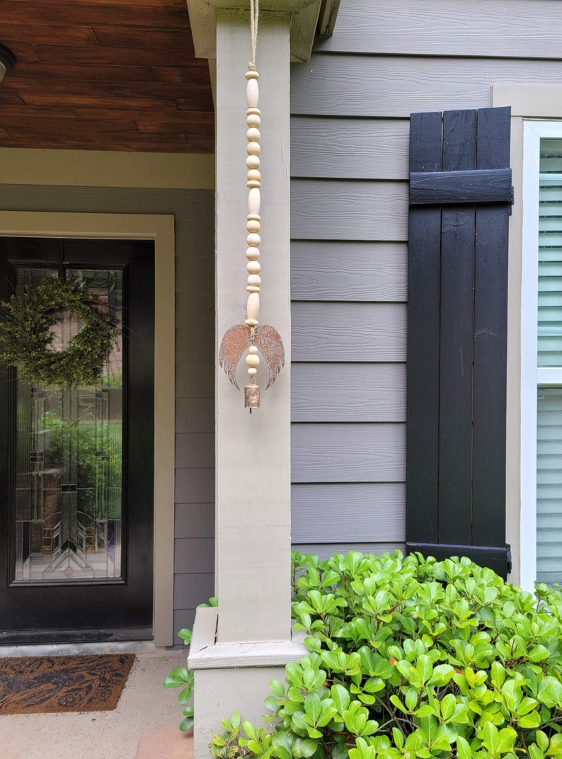 ANGEL WINGS Bell Chime Ornament Gift Angel Sympathy Memorial Etsy