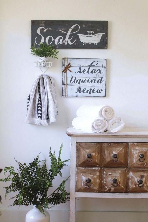 farmhouse bathroom decor sets