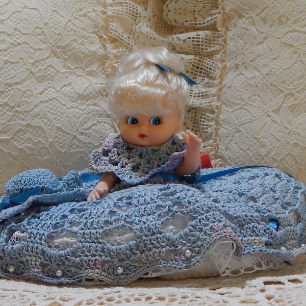 Crochet Patterns for Bed Doll Pillow Etsy
