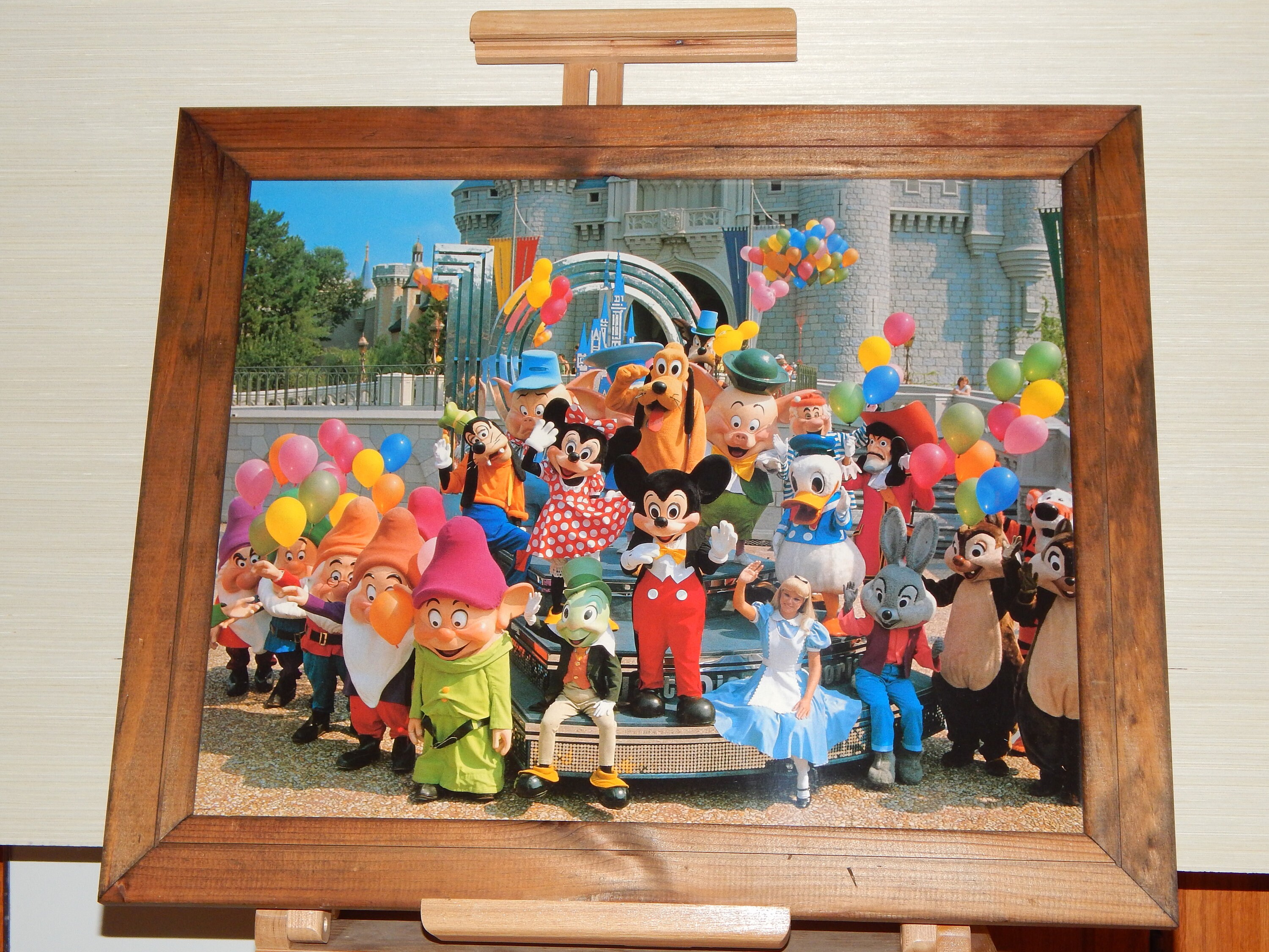 ジョン・シェリー ディズニー MickeyTown 5501 額縁付19/150