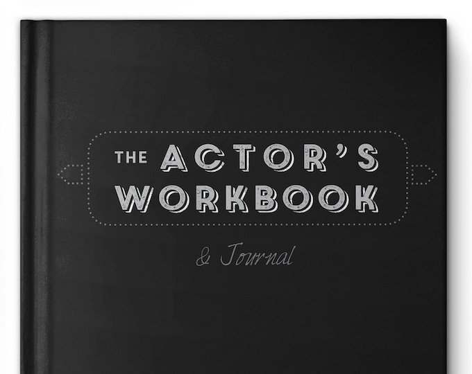 The Actor's Workbook & Journal - Etsy