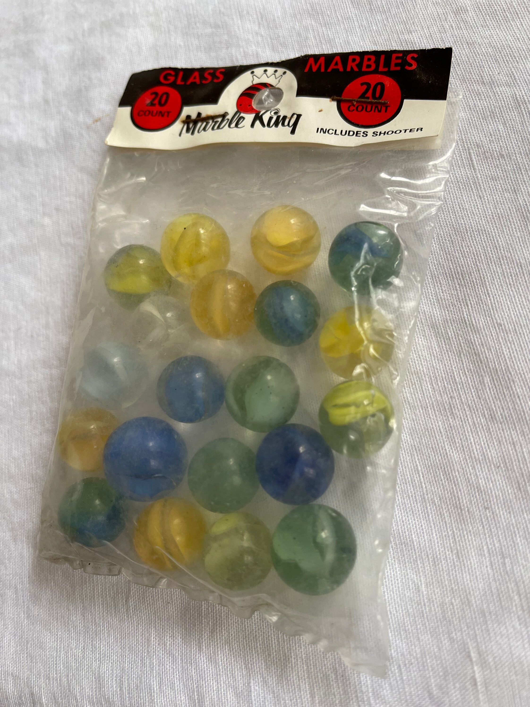 Vintage Marbles Marble King Marbles With Shooter Unopened Etsy