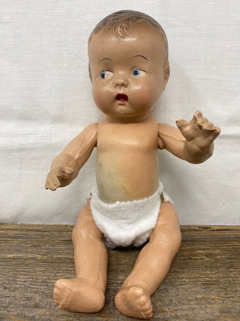 Vintage Composition Doll Vintage Dolls image 6