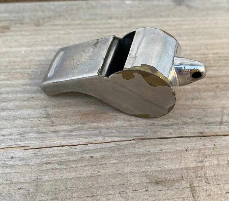 Vintage Whistle Noble Whistle Japan Metal Whistle With Etsy