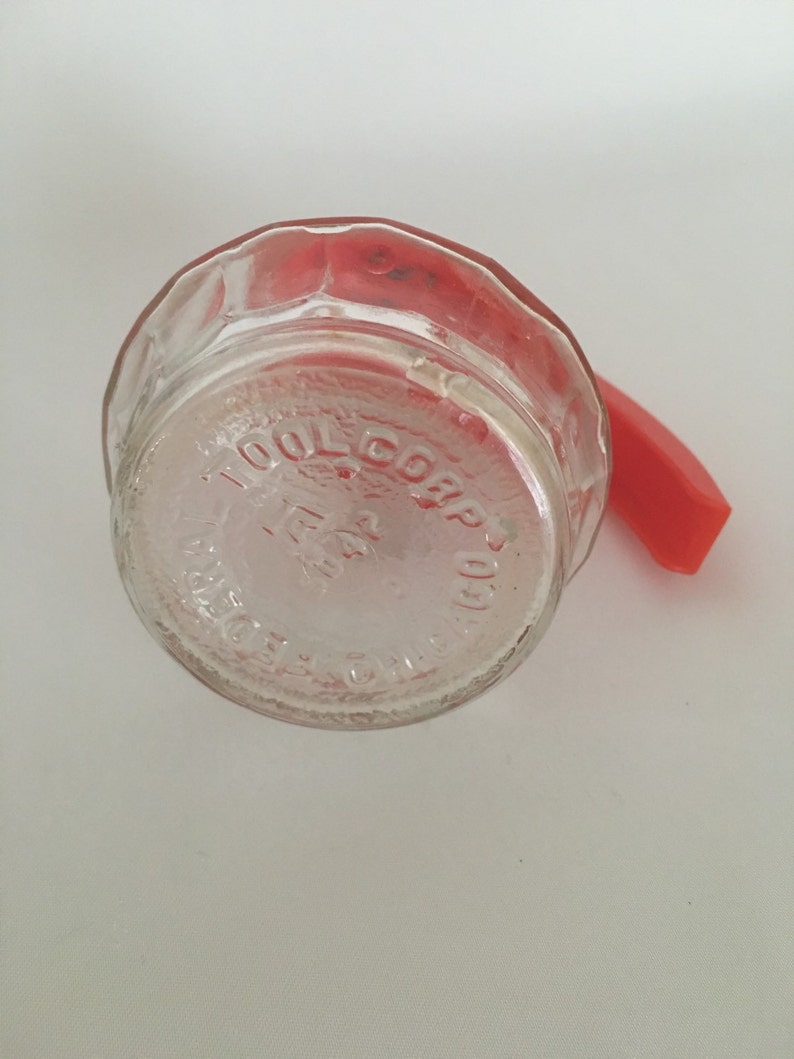 Vintage Syrup Glass Jar Federal Tool Corp. Chicago IL Etsy