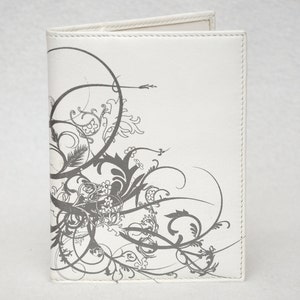 Leather Card Holder Business Card Holder Credit Card Holder Business Card Case Credit Card Wallet Card Case Gift for Women White Leather