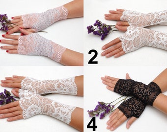 women gloves wanderlust lace gloves Fingerless gloves rose wedding gloves Romantic gloves Filigree gloves bridal gloves Elegant gloves