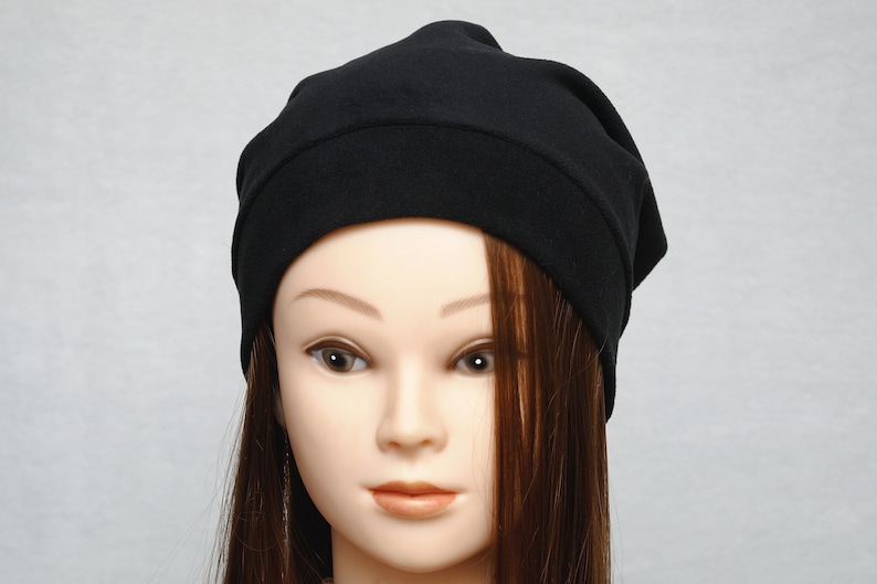 9 colors Unisex hats Black slouchy hat Oversized hat teen hat fleece beanie Slouch Beanie Mens hats jersey hat Mens gift Womens gift for her