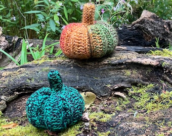 Lil Chunky Pumpkin Crochet Pattern • Bulky Yarn Pumpkin PDF • Fall Crochet Decor • Easy Halloween Pattern • Instant Download • Printed Copy