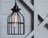 INDUSTRIAL LIGHT CAGE bulb cover. contemporary, minimalist lighting. 3 finishes. Free post!