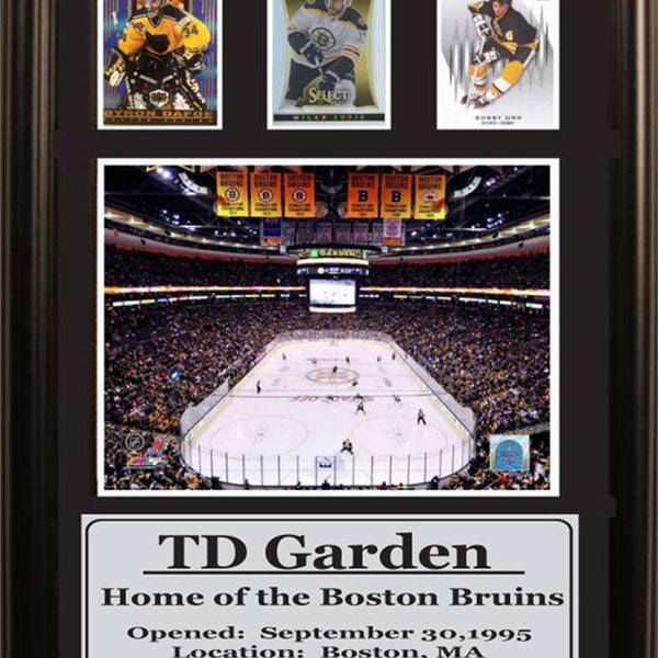 12x18 3-Card Frame - Boston Bruins