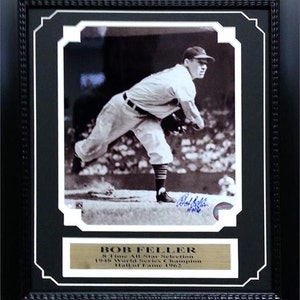 Bob Feller Cleveland Indians - 11X14 Autographed Frame