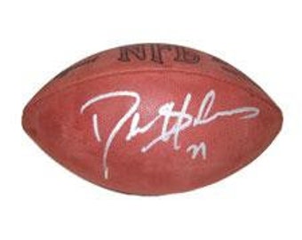 Deion Sanders Autographed Official Tagliabue NFL Game Football