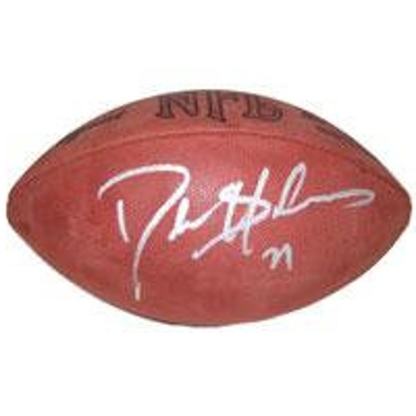 Deion Sanders Autographed Official Tagliabue NFL Game Football