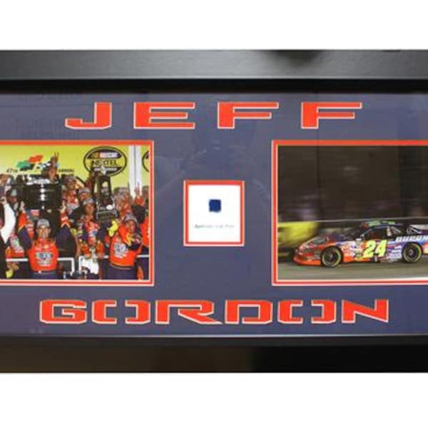 15x35 Car Part Frame - Jeff Gordon