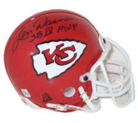 Len dawson store signed helmet