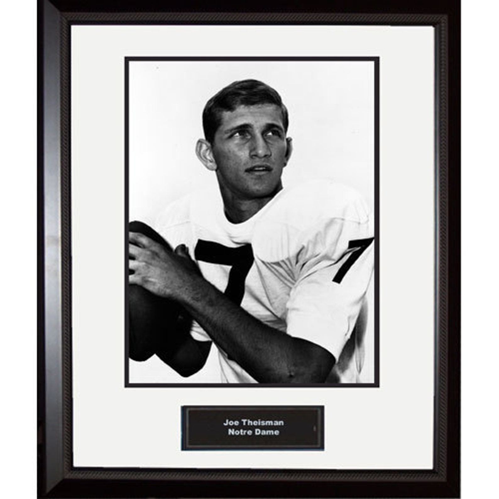 Joe Theisman Notre Dame Freshman Portrait Framed 16x20 Photo - Etsy
