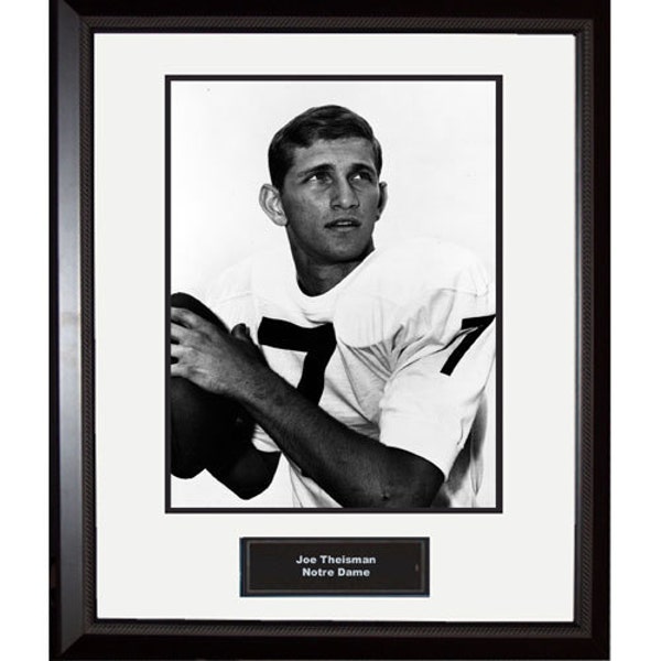 Joe Theisman Notre Dame Freshman Portrait gerahmt 16 x 20 Foto