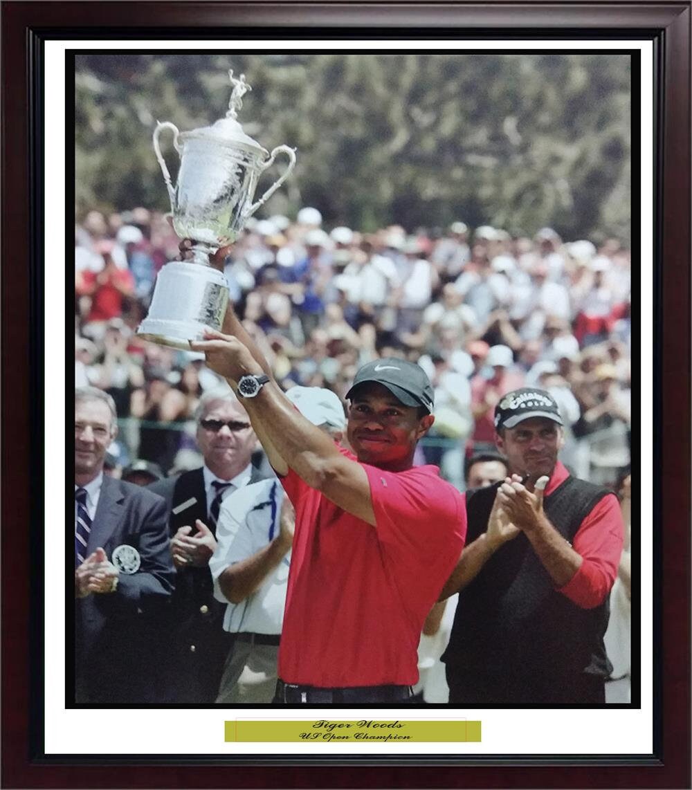 Tiger Woods US Open Trophy Etsy